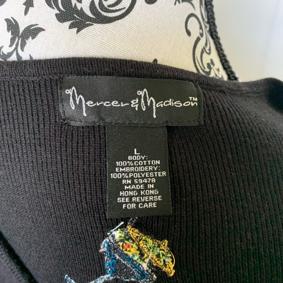 Sz L Mercer & Madison Tropical Drink Sweater - Picture 4 of 4